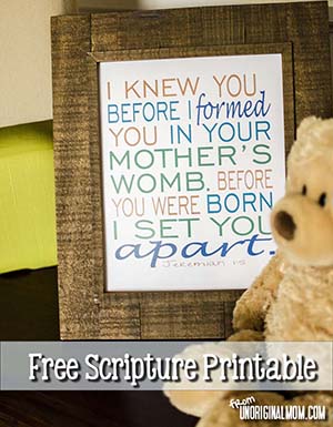 Free Printable Nursery Scripture Art Free Printable Nursery Scripture Art