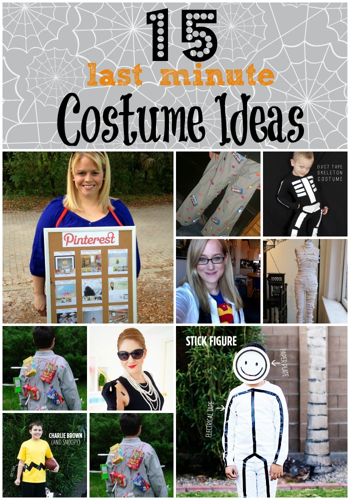DIY Halloween Costumes for Adults - Last Minute Costume Ideas