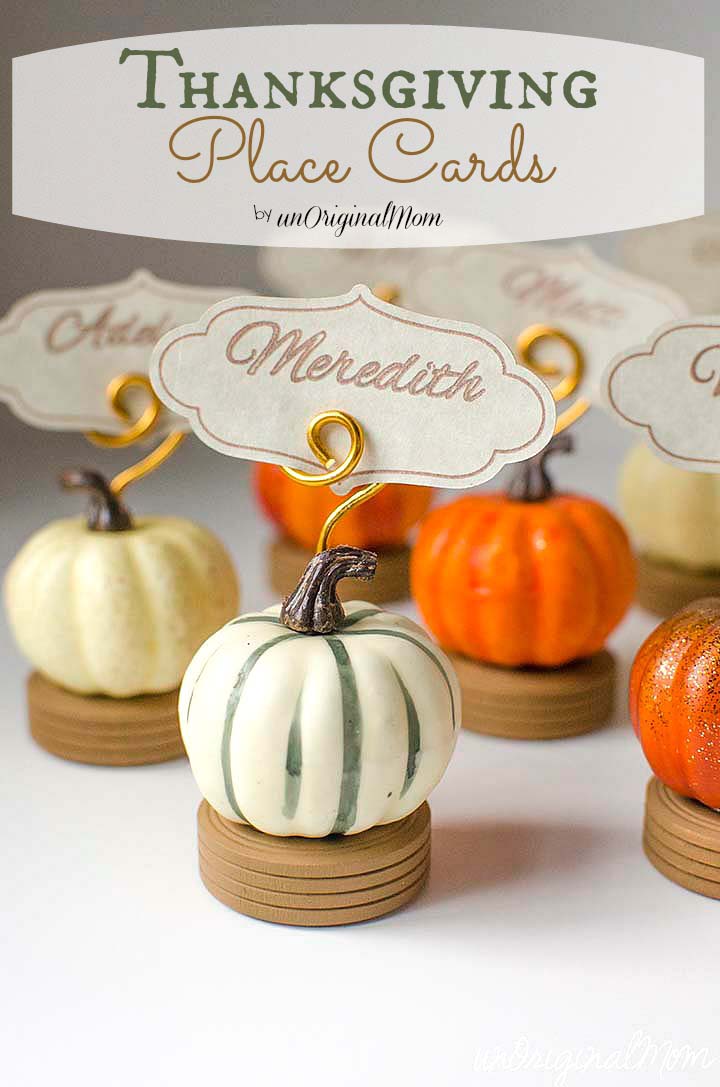 Thanksgiving Place Card Holders UnOriginal Mom thanksgiving-place-card-holders-unoriginal-mom