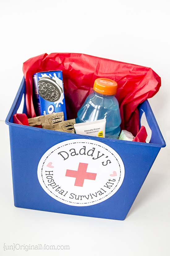 dad hospital survival kit