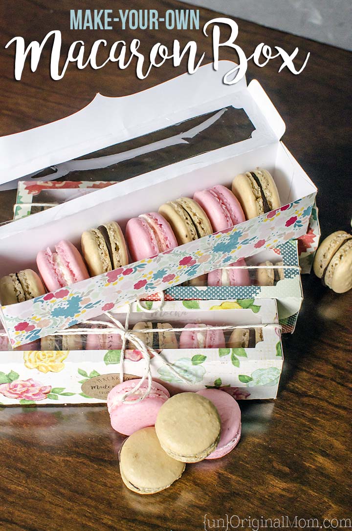 How To Make A Macaron Box