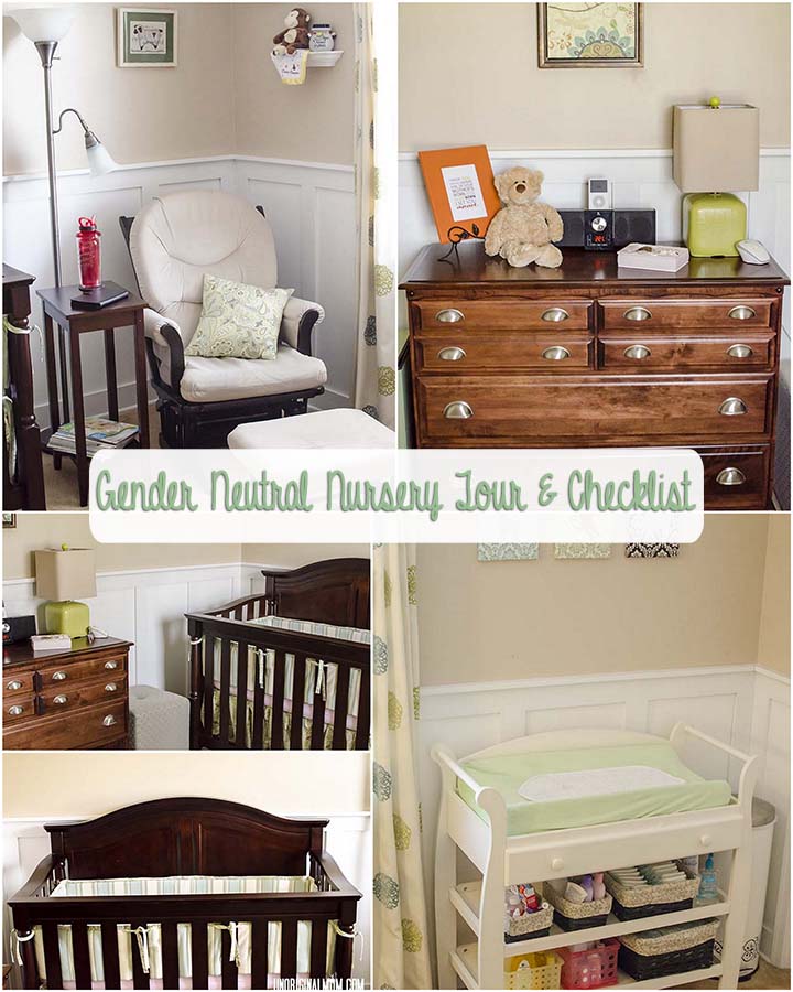 Baby Checklists: Gender Neutral Nursery Tour & Checklist - unOriginal Mom