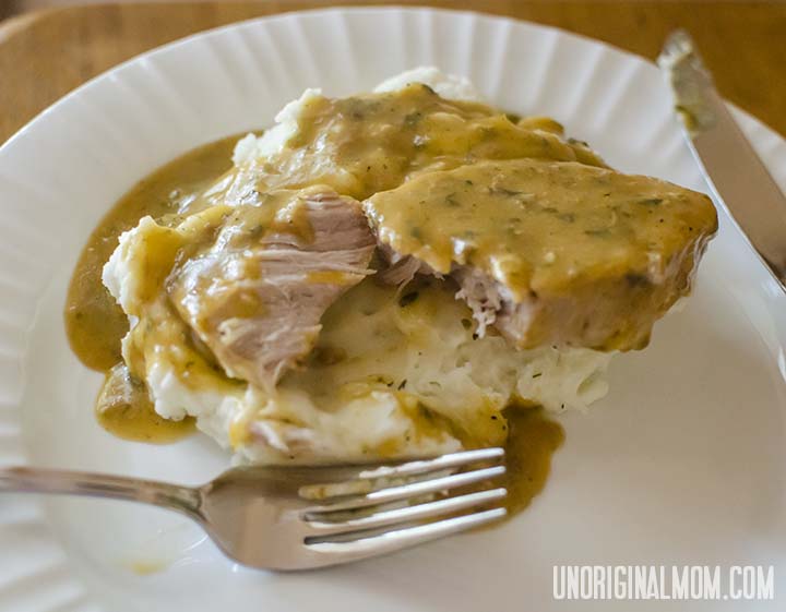 Crock Pot Ranch Pork Chops | unOriginalMom.com