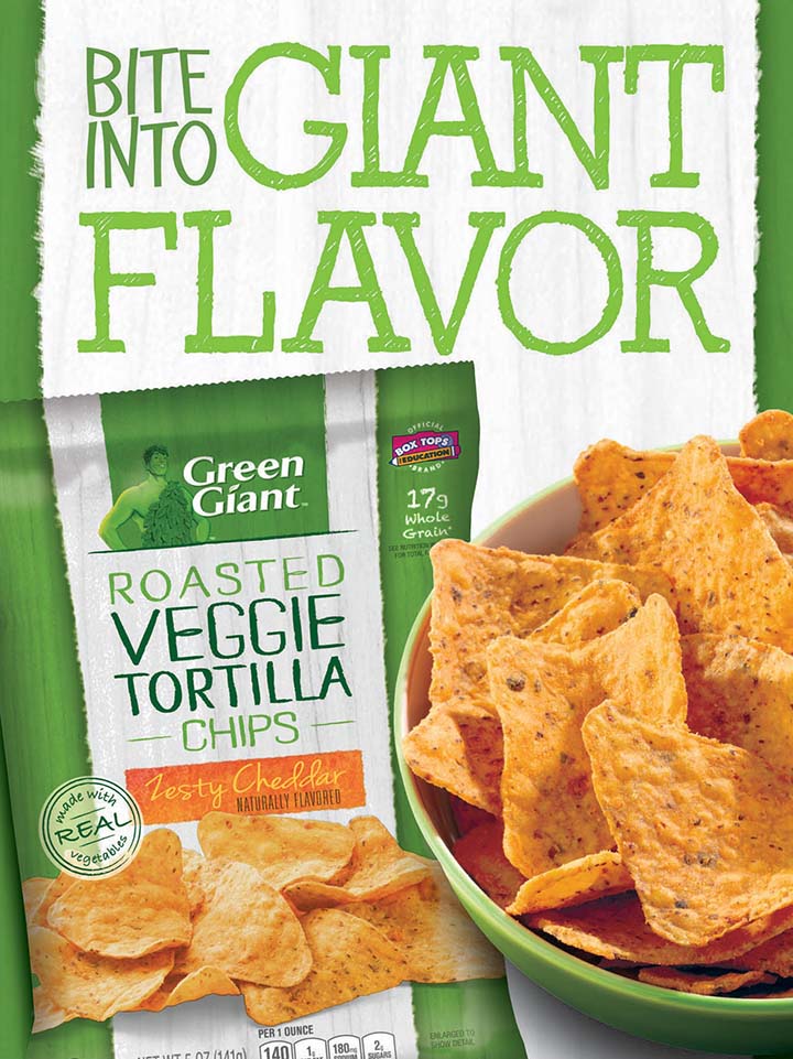 Green Giant Veggie Chips - a great way to snack! #GiantFlavor #CGC #ad