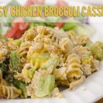 Cheesy Chicken Broccoli Casserole #sponsored