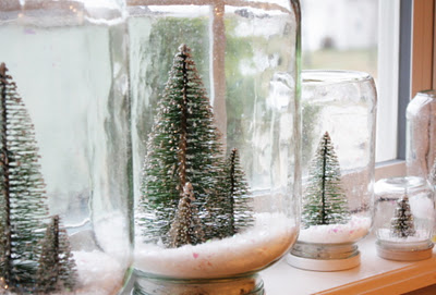 Original Friday Feature - waterless snow globes from Sweet Something Designs