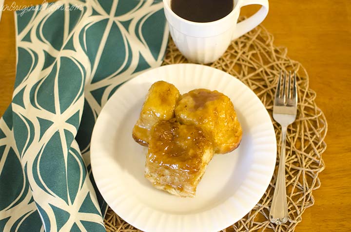 Upside Down Sticky Buns - prep them the night before, let rise overnight, and bake in the morning for an easy and delicious treat! | unOriginalMom.com