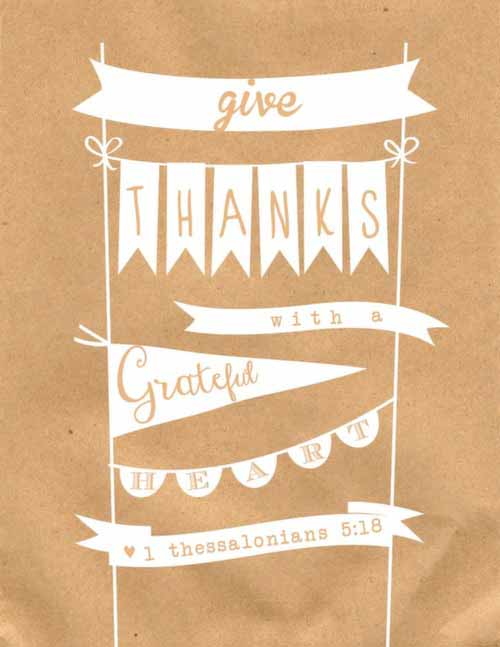 16 Fabulous and Free Thanksgiving Printables