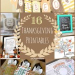 16 Thanksgiving Printables