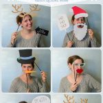 Christmas Photo Booth Props with Free Cut File