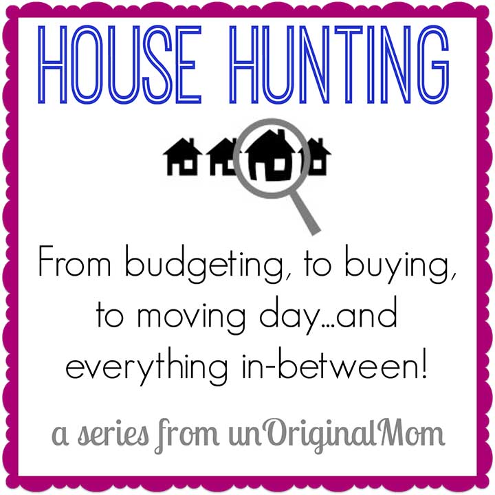 Very thorough and helpful series on house hunting - tips on things to do before you start, during the process, staging tips, and moving tips.