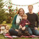 Tree Farm Family Christmas Photos & Christmas Cards with your Silhouette