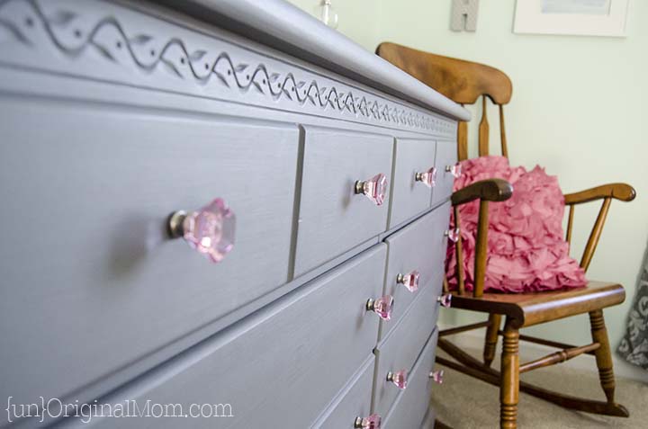 girls pink dresser