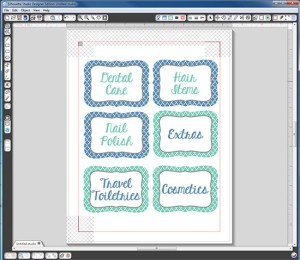 Laminated Labels with your Silhouette - unOriginal Mom
