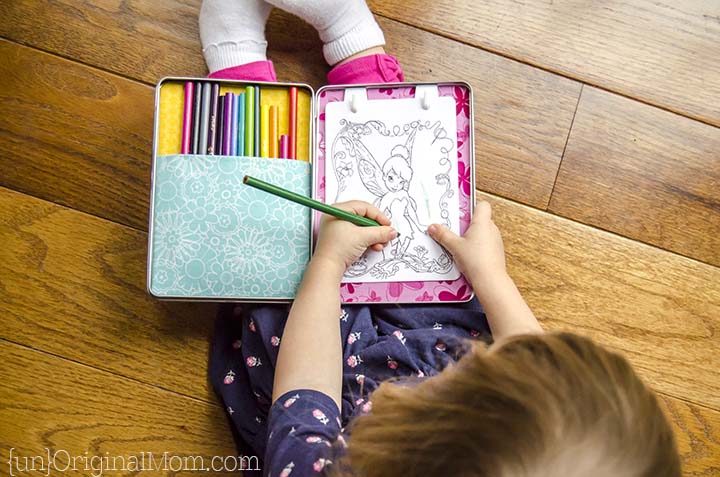 DVD Case Coloring Kit - unOriginal Mom