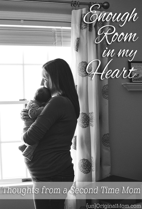Honest thoughts about that scary question - will I love this baby as much as I love my first?