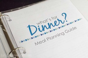 Free Printable Flexible Meal Planning Guide - unOriginal Mom
