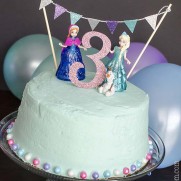 Easy Frozen Birthday Cake