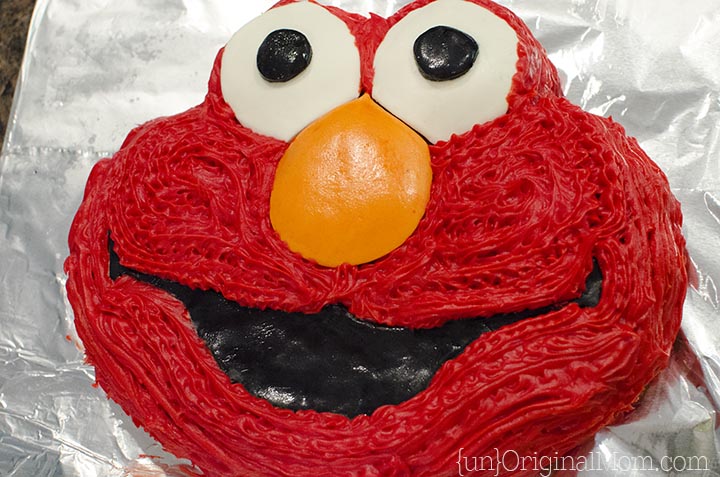 Elmo birthday cake