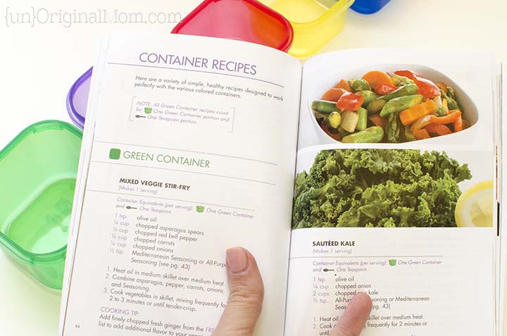 21 Day Fix Container Guide