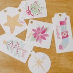 Free Printable Watercolor Gift Tags for Christmas