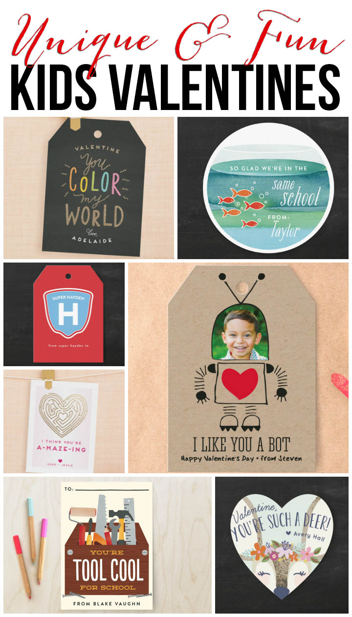 Unique valentines day cards best sale for school