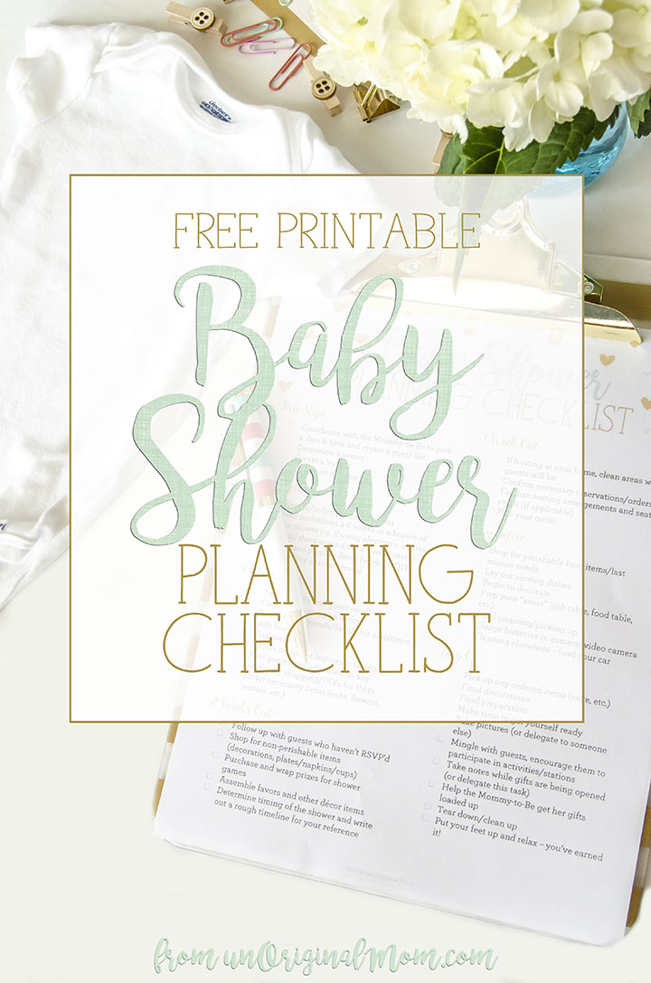 Baby Shower Checklist: How to Plan a Great Shower