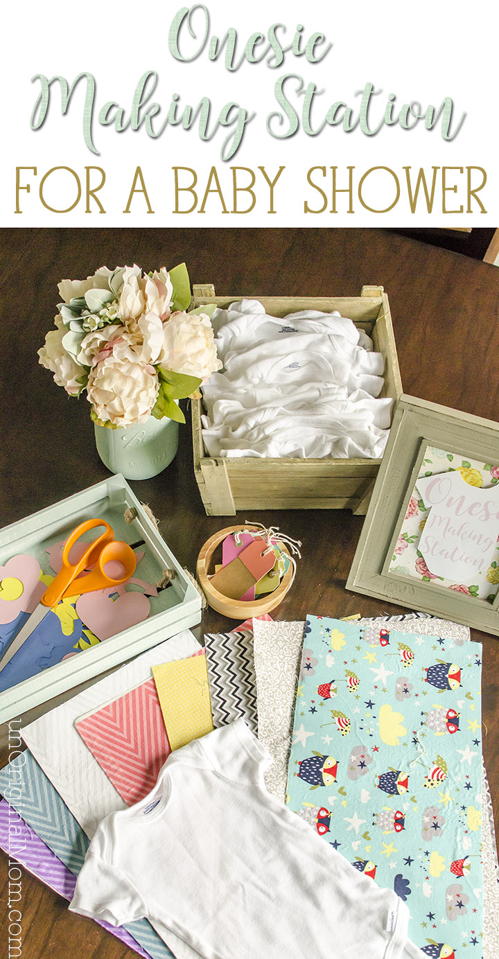 Baby Shower Idea: Onesie Decorating - Kitchen Concoctions