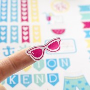 Summer Planner Stickers for your Silhouette