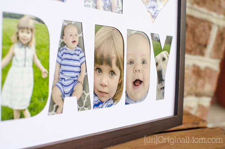 For Silhouette users AND non Silhouette users - follow this step-by-step tutorial to create a "We <3 Daddy" photo frame for Father's Day! (Free "Daddy" and "Grandpa" cut file included!)