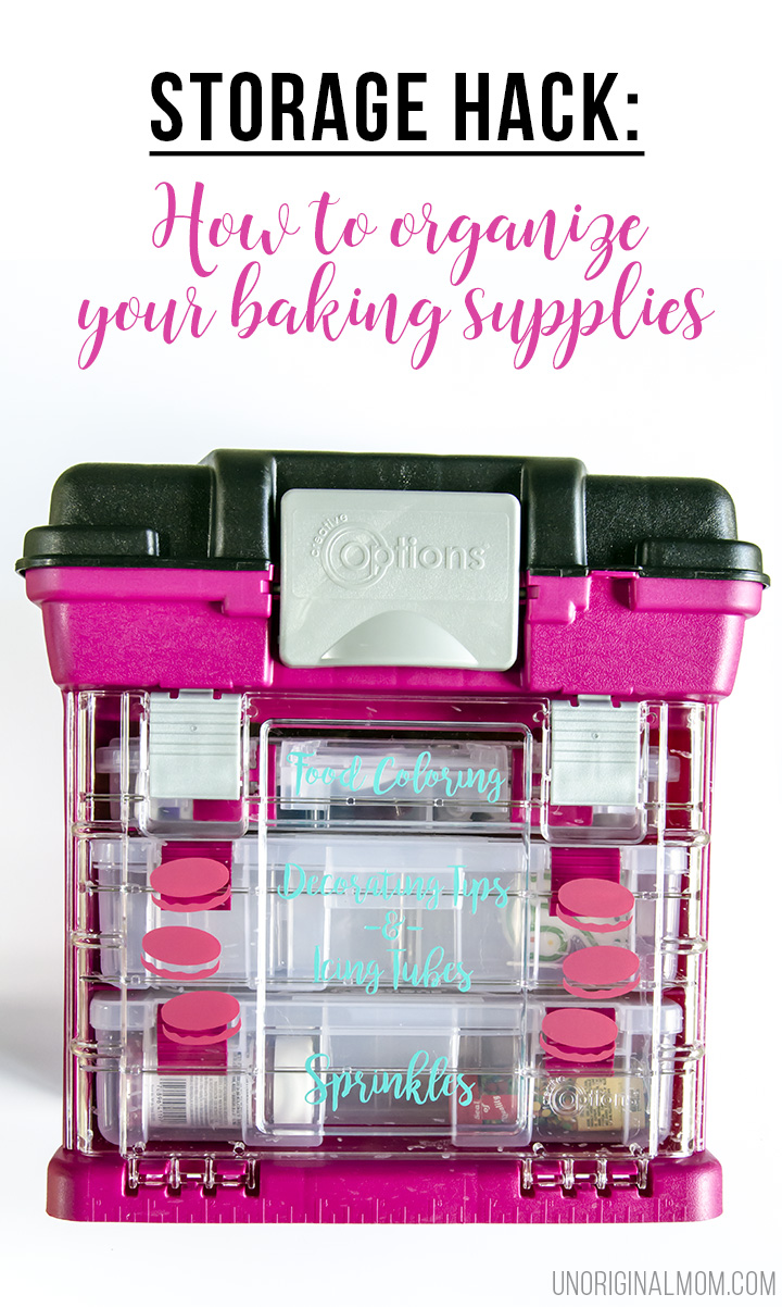 Organizing Hack: How to Organize your Baking Supplies - unOriginal Mom