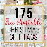 175 Free Printable Christmas Gift Tags