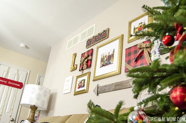 Beautifully decorated Christmas Home Tour from unOriginalMom.com - lots of great Christmas decor ideas here!