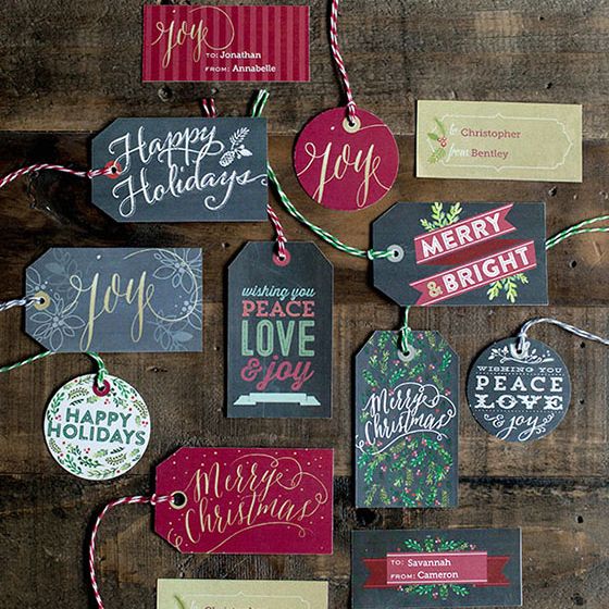 175 different FREE printable Christmas gift tags! So many beautiful tags to choose from. Dress up your Christmas gifts for free!