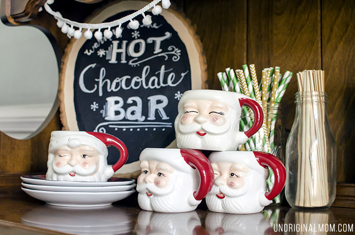 Beautifully decorated Christmas Home Tour from unOriginalMom.com - lots of great Christmas decor ideas here!