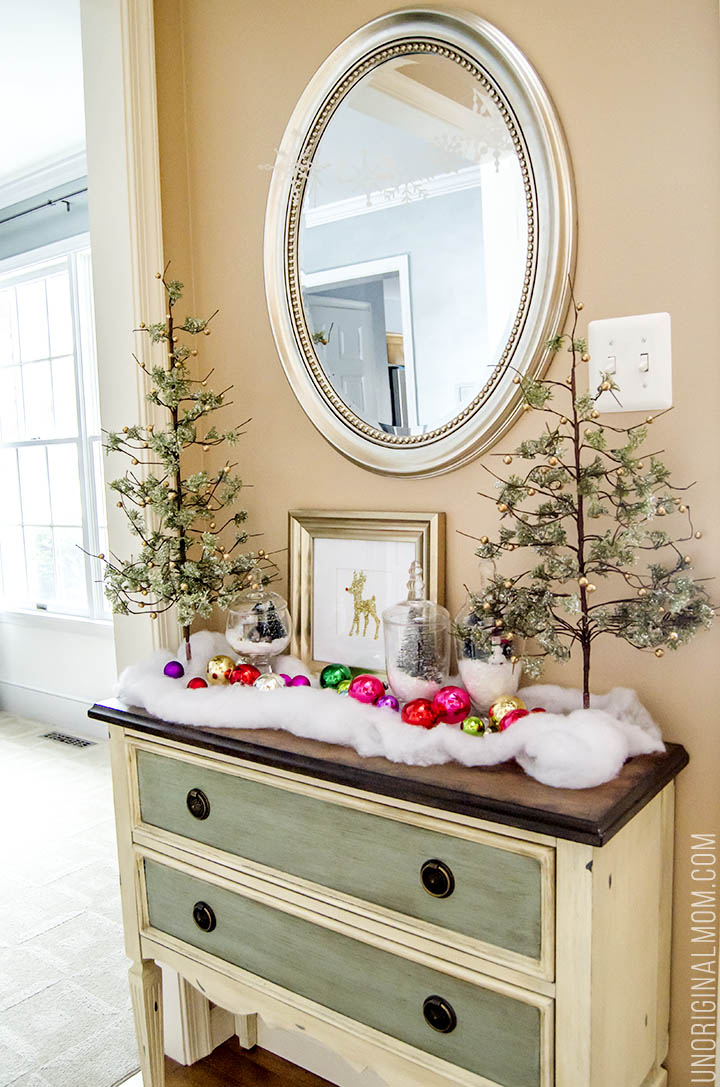 Beautifully decorated Christmas Home Tour from unOriginalMom.com - lots of great Christmas decor ideas here!
