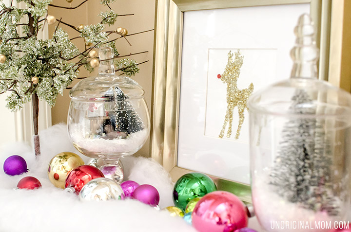 Beautifully decorated Christmas Home Tour from unOriginalMom.com - lots of great Christmas decor ideas here!