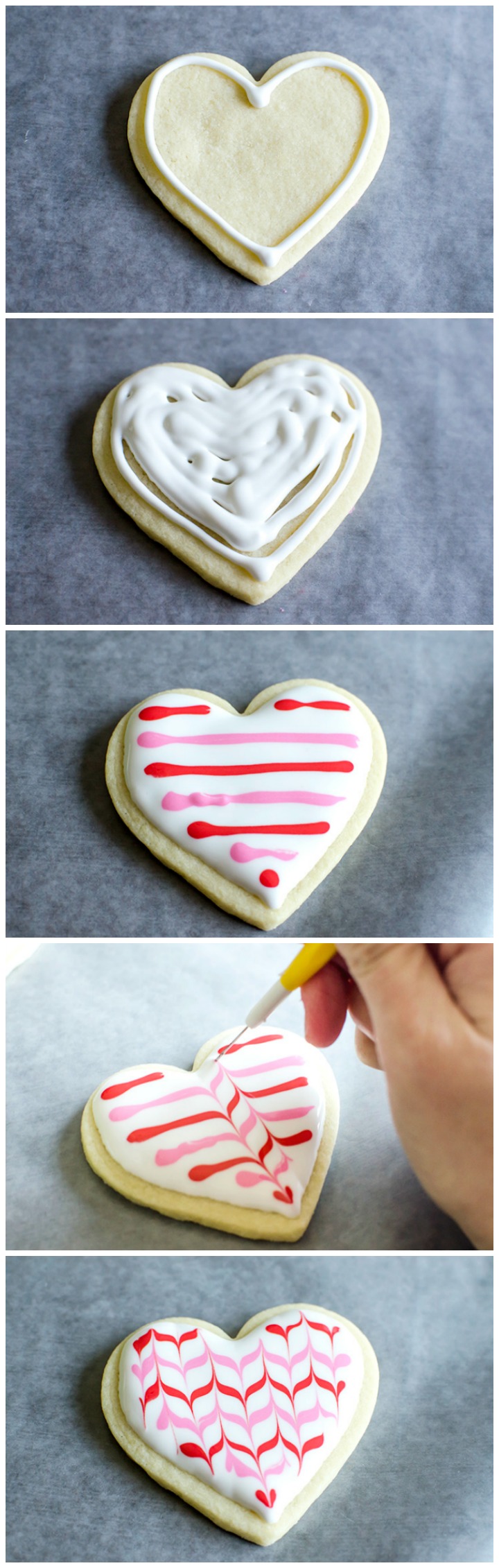 Oh so cute - cookie bouquets for Valentine's Day with decorated heart shaped cookie pops. Plus a free "Galentine's Day" printable tag!