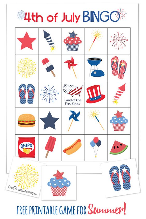 A bunch of great FREE printables for your 4th of July Party! | patriotic printables | patriotic party decor | red white and blue printables | free printables | memorial day party printables | 4th of july | independence day