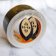 DIY Duct Tape Earrings with Gorilla Tape