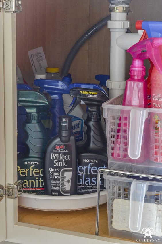 10 Brilliant Under the Sink Organization Ideas - unOriginal Mom