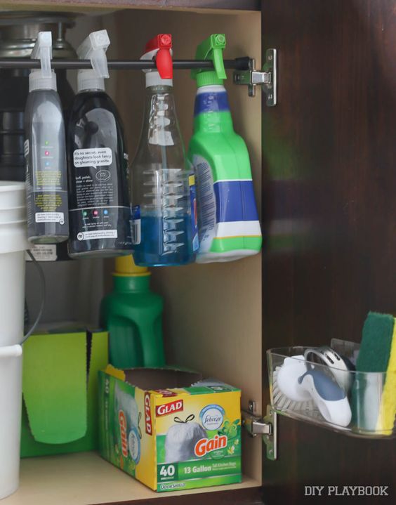 10 Brilliant Under the Sink Organization Ideas - unOriginal Mom