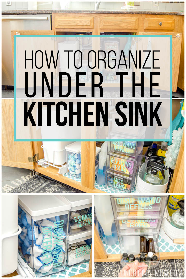 Under The Sink Organization Before And After Unoriginal Mom