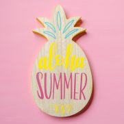 Aloha Summer Hand Lettered Cut File