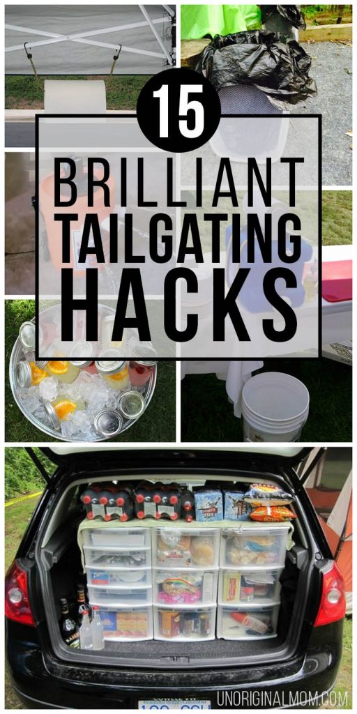15 Brilliant Tailgating Hacks for Football Season unOriginal Mom