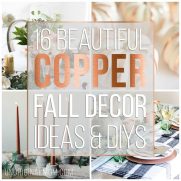 16 Beautiful Copper Fall Decor Ideas