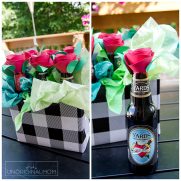 Beer Bouquet Tutorial – Beer Gift Idea for Men!