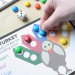 Roll a Turkey – Free Thanksgiving Game for Kids!