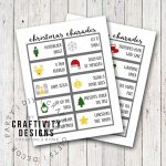 Free Printable Christmas Charades - unOriginal Mom