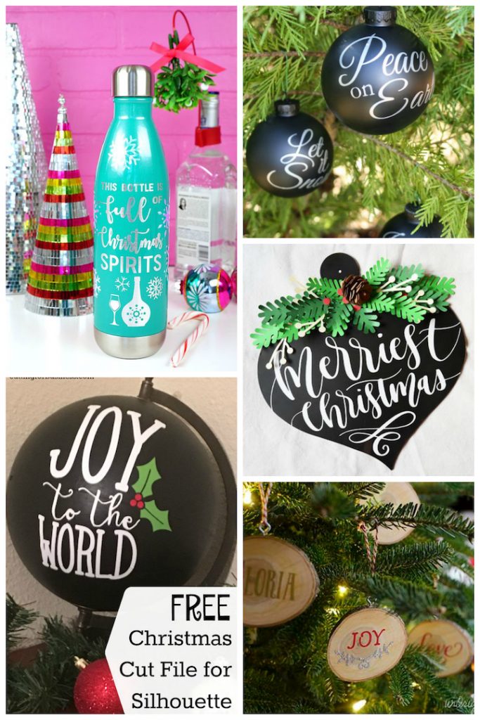50 Free Christmas Cut Files for Silhouette and Cricut!